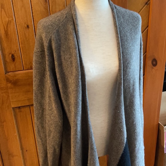 Eileen Fisher 100% Soft Italian Wool Sweater Coat - Picture 5 of 10